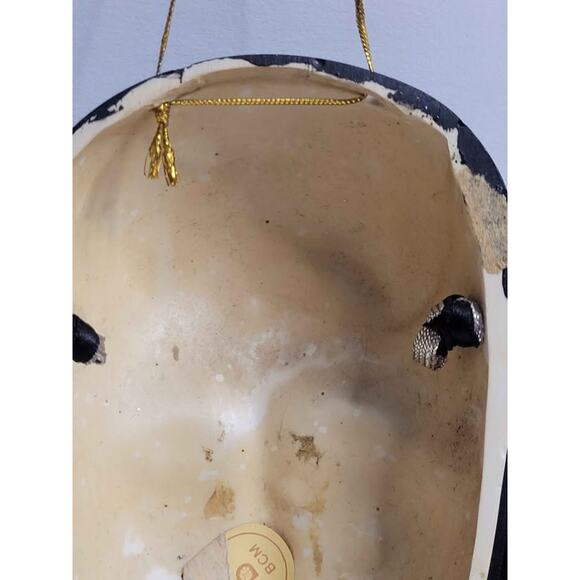 "Decorative Venetian-Style Mask with Ribbons and Bells." - Picture 9 of 9